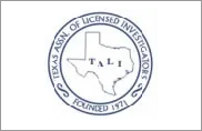 A seal of texas asn. Of licensed investigators